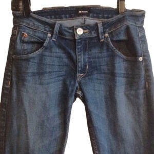 HUDSON Bacara Crop straight cuffed jeans. Size 27. Great style for School!